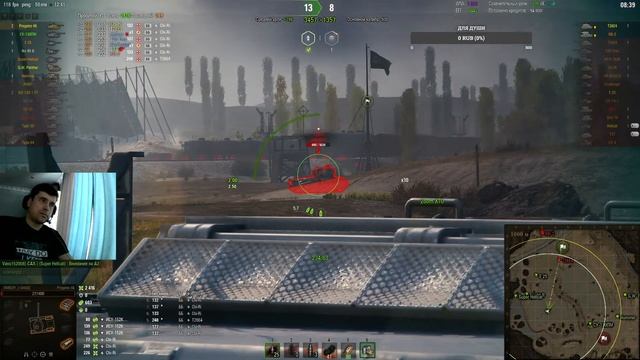 Качаю BZ тяж китай 9 лвл, + другие танки, челленджы, общение смотреть онлайн