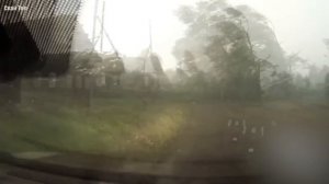 Гнев природы, заснятый на видеорегистратор