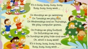 BUSY WEEK SONG | SUPERMINDS YEAR 2