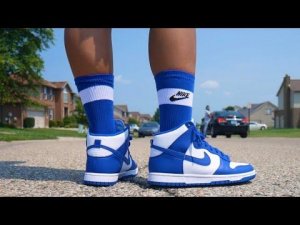 Nike Dunk “Kentucky” (Game Royal) On Feet Review !! ~ Chanze Aurel