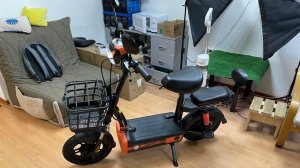 Электроскутер KugooKirin EC01 краткий обзор