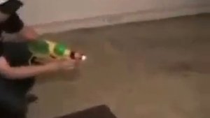 Огнемет из водного пистолета