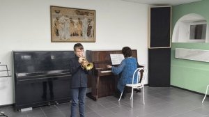 В. Щелоков. Маленький марш. (выступление: Андрей Андрюхин, 9 лет)