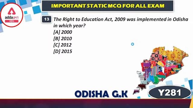 OSSSC RI, ARI, AMIN, SFS, Constable, Forest Guard 2021 | Odisha GK | Question And Answer In Odia