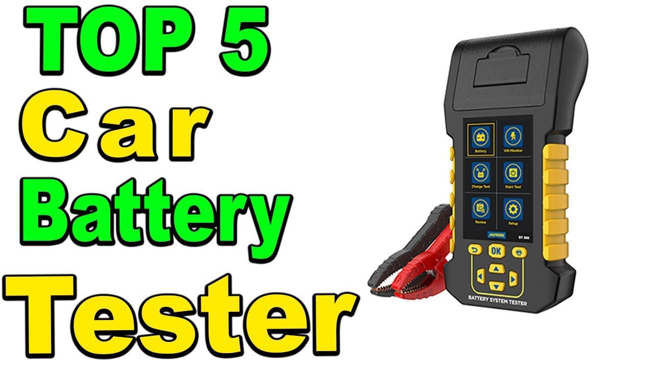 Top 5 Best Car Battery Tester Review 2023 смотреть онлайн