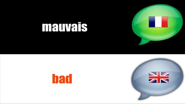 Урок французского языка = FRENCH ENGLISH = # ПРИЛАГАТЕЛЬНЫЕ вещи смотреть онлайн