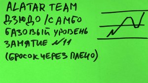 Дзюдо / Самбо базовый уровень, занятие 11 (Бросок через плечо)