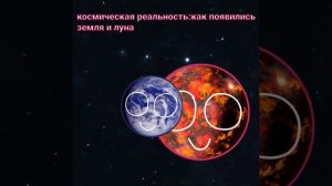 при столкновении 2х планет через несколько миллиардов лет появляются новые #космос #тейя #протоземл