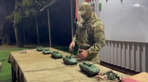 Движение колонны и расположение личного состава