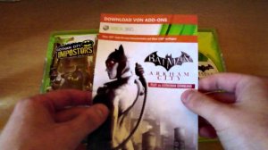 Batman Arkham City Unboxing