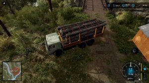 Farming Simulator 22 I РАБОТЫ НА ФИСКАРСЕ I два контракта за рейс на КАМАЗАХ I#06 #fs22 #фс22