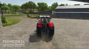 Игровой процесс FS25 - Вождение по карте Riverbend Springs США | Farming Simulator 25 #fs25 #фс25