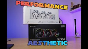 Battle WaterCooling 360 Estetic atau Performance??? ID Cooling SL 360 Space  | Dashflow 360 XT Lite