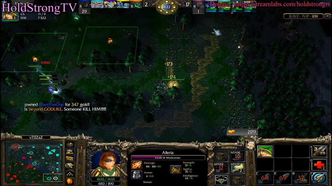 DOTA 1 Windranger Alleria Beyond GODLIKE #13 смотреть онлайн