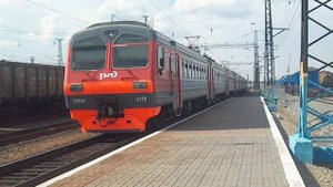 Электропоезд ЭД9М-0113. Покатушки от Алтайской до Алтайской площадки+отправление.