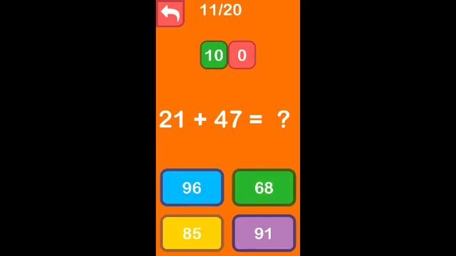 Mental Arithmetic game challenge ep 1