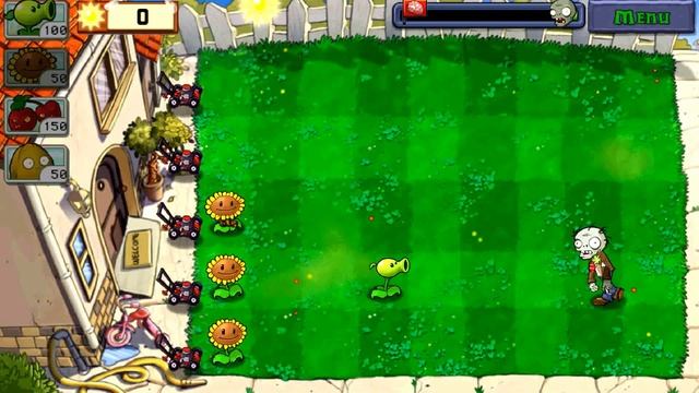 РАСТЕНИЯ ПРОТИВ ЗОМБИ — БИТВА ЗА ОГОРОД НАЧИНАЕТСЯ! смотреть онлайн