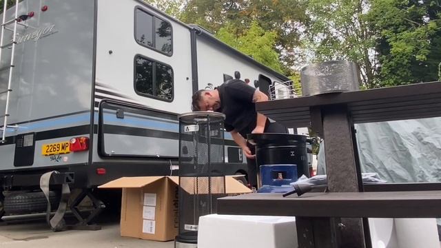 Unboxing Glow Warm 15kw Gas Patio Heater real glow смотреть онлайн