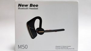 New Bee M51: Компактная и удобная беспроводная гарнитура для звонков и работы