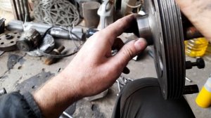 сальник маховика.посадка маховика