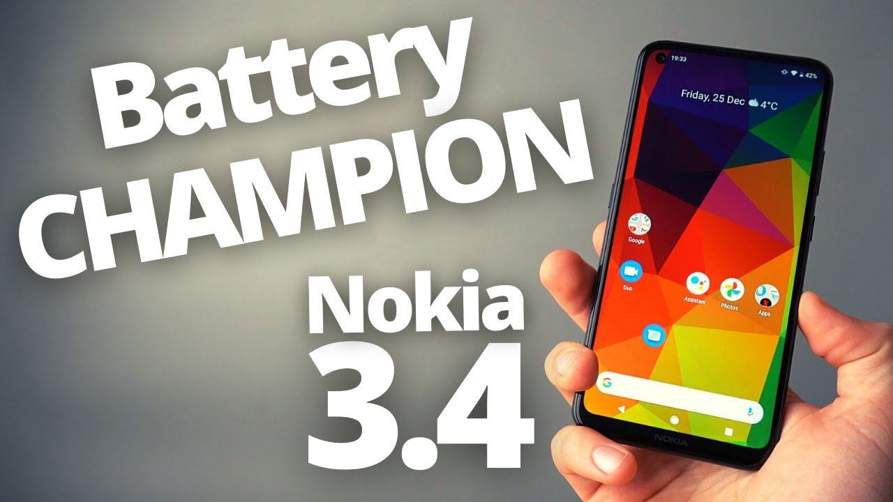 Nokia 3.4 - BATTERY Test ( Video,GPS,Internet,Gaming...) + Charge Test! смотреть онлайн