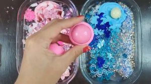 СЛАЙМ - BT21 Куки против Койи! Слайм -Смешивание макияжа, деталей, блёсток в слайм! видео со слайм