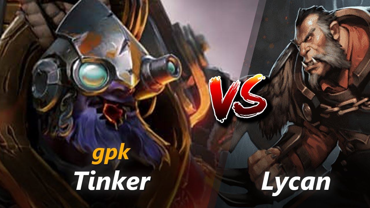 How to Tinker mid vs Lycan (feat. gpk) | First 10 minutes смотреть онлайн
