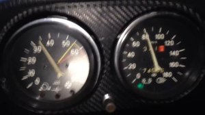Разгон на газу ВАЗ 2106, мотор 1.6, с.ж. 11, ГБЦ пилена, облегчён маховик.