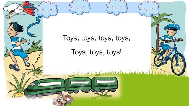 Song: Toys toys toys toys! - Family and Friends 3 Special edition