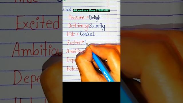 did you know these SYNONYMS?#englishlesson #english #vocabulary #synonyms