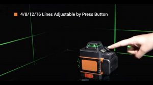 Douise 4D 16 Lines Best 360 Display Laser Level