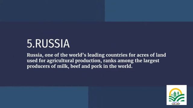 Top 10 Largest Agricultural Producing Countries in the World 2021 - Agriculture and Technology