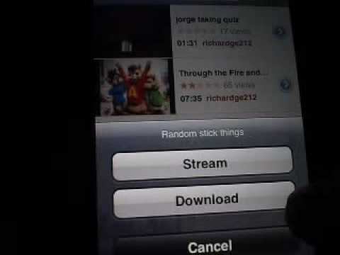 tutorial- download youtube videos on iphone/ipod touch