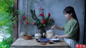 The life of roses.Beautiful, eatable, and full of love 玫瑰花的一生 |玫瑰花是个好东西可以赏可以吃还可以送给爱的人丨Liziqi Channel