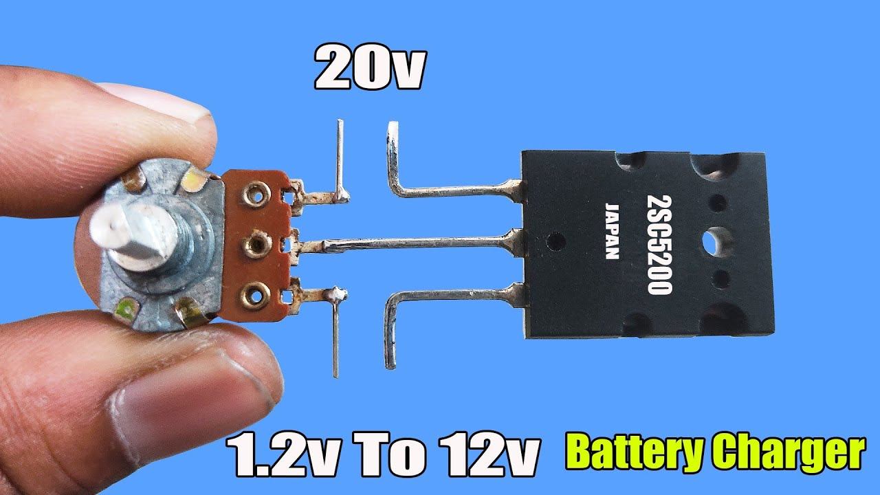 1.2v To 12v Battery Charger Circuit | Multi Battery Charger смотреть онлайн