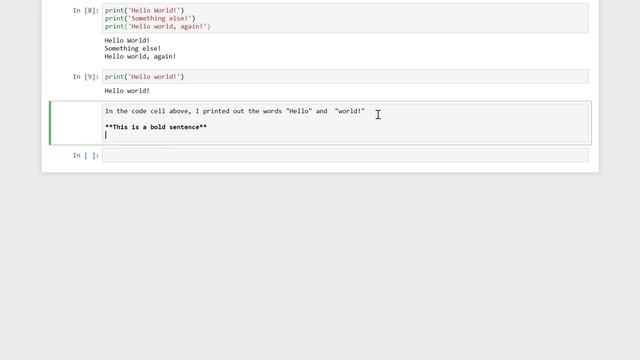 Jupyter Notebooks: Code Cells and Markdown Cells | Think Like A Robot | Lesson 1 Video 3 смотреть онлайн