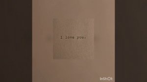 I love you so(speed up)