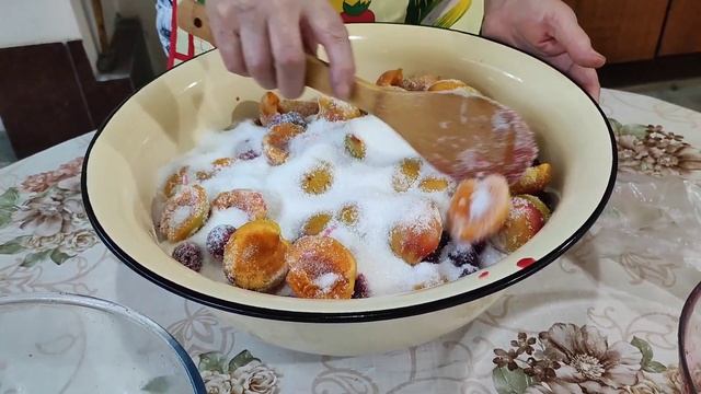 ВАРЕНЬЕ АРОМАТНОЕ АССОРТИ, АБРИКОС+ВИШНЯ! #рецепты #вкусно #варенье#еда #