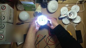 Сколько реально светят лампы от АКБ