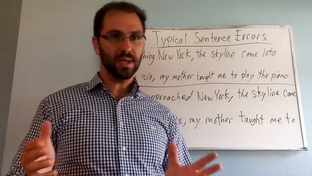 Typical Sentence Errors- Dangling Participle смотреть онлайн