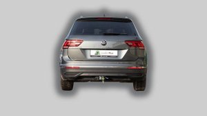 Установка фаркопа  V123-E на VOLKSWAGEN TIGUAN II 2016 - … г. в.