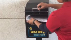 Merced Toyota Early Bird Night Owl Drop Off Box.