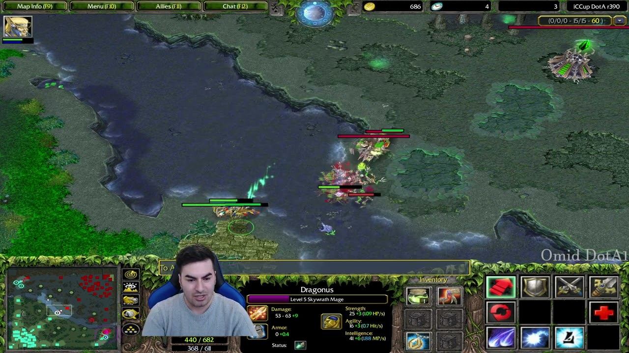 DotA1 GamePlay +Skywrath Mage by OMID -ICCUP- استریم فارسی- (IR Streamer) смотреть онлайн