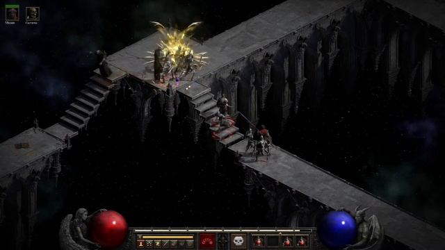 В ИГРЕ DIABLO II RESURRECTED — НЕКРОМАНТ ПРИЗЫВАТЕЛЬ — БЕЗ КАРТЫ С ОДНОЙ ЖИЗНЬЮ