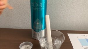 Kopu Sparkling #Water test - pH and TDS