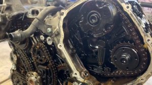 Замена цепей на 2.4 BDW Audi A6 C6