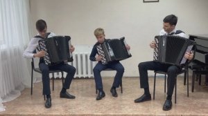 Трио баянистов МУДО "ВДШИ" СП "ДШИ №3", г.о. Воскресенск, Е. Дербенко Испанский танец