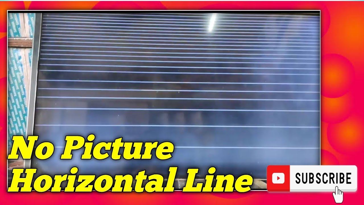 #Led Tv Pannel Repair #No Picture & Horizontal Line #Problem #ledtvrepair #horizontalline