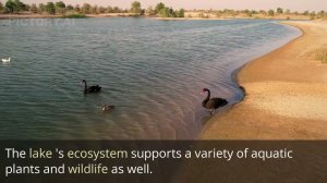 The largest man-made lake in the world - Lake Volta, Ghana.