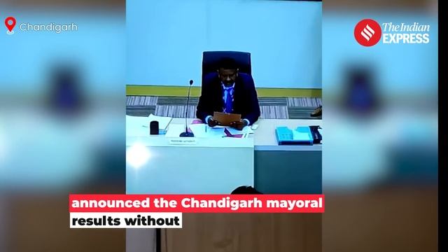 Chandigarh Mayor Election: AAP Posts Video, Alleges Vote Tampering смотреть онлайн